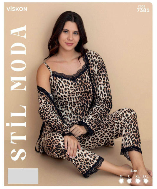 Pyjama 3pieces Stil moda 🇹🇷